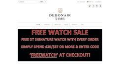 Desktop Screenshot of debonairtime.com
